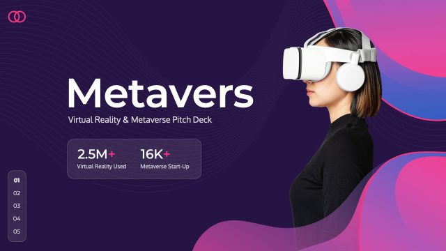 Metavers Pitch Deck Design