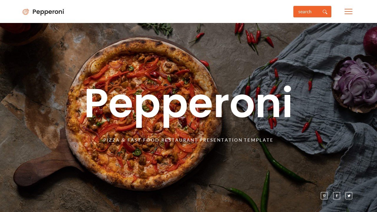 Pizzeria PowerPoint Design