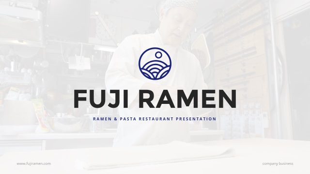 Ramen Restaurant Presentation